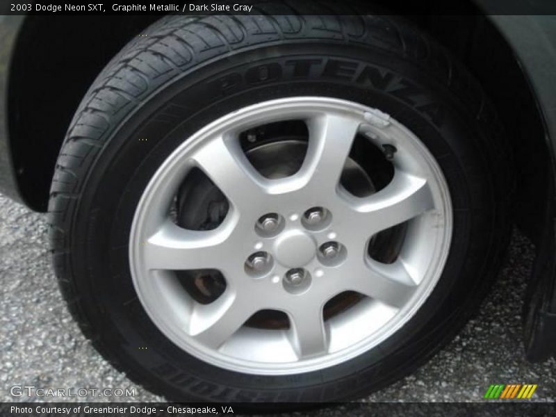 Graphite Metallic / Dark Slate Gray 2003 Dodge Neon SXT