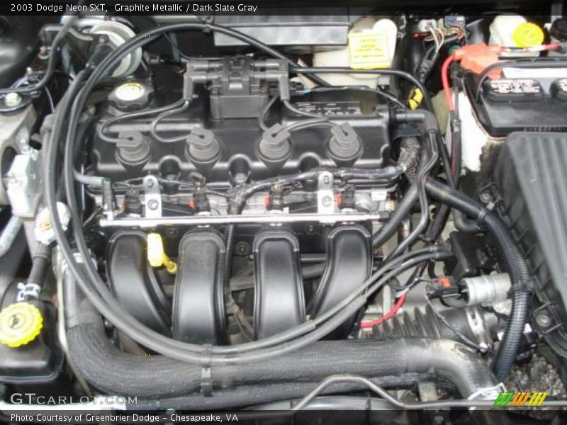 Graphite Metallic / Dark Slate Gray 2003 Dodge Neon SXT