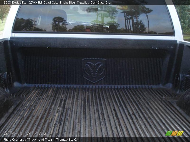 Bright Silver Metallic / Dark Slate Gray 2003 Dodge Ram 2500 SLT Quad Cab