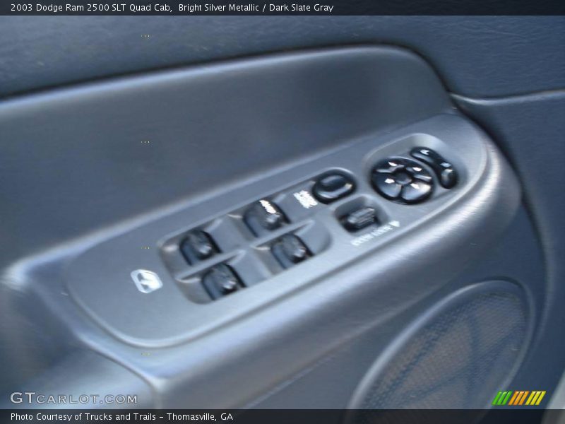 Bright Silver Metallic / Dark Slate Gray 2003 Dodge Ram 2500 SLT Quad Cab