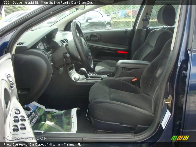 Midnight Blue Pearl / Dark Slate Gray 2004 Dodge Intrepid SE