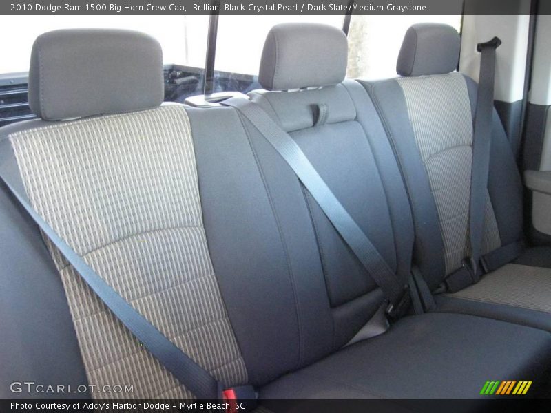 Brilliant Black Crystal Pearl / Dark Slate/Medium Graystone 2010 Dodge Ram 1500 Big Horn Crew Cab