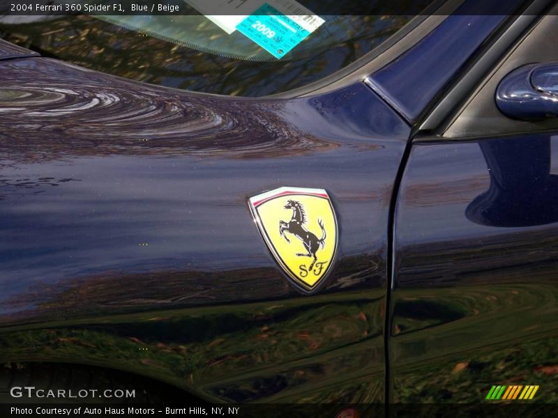  2004 360 Spider F1 Logo