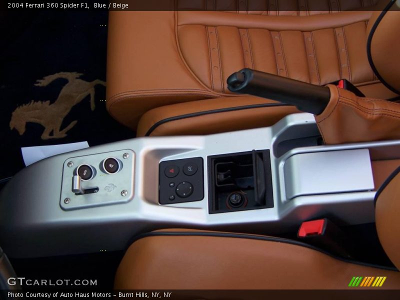 Controls of 2004 360 Spider F1
