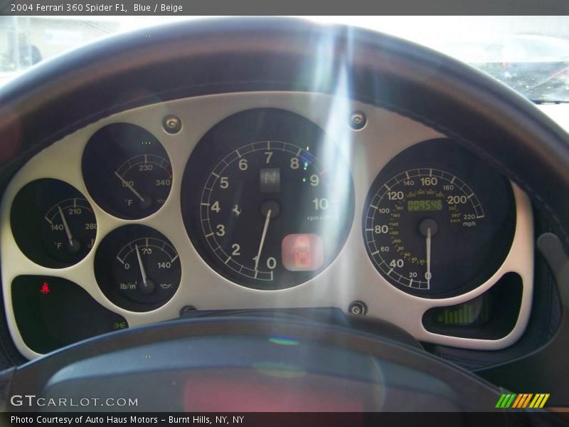  2004 360 Spider F1 Spider F1 Gauges