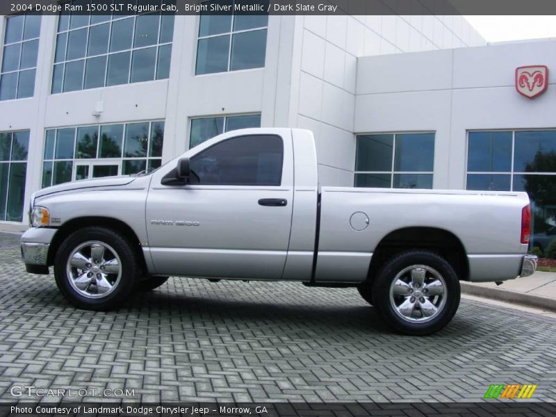 Bright Silver Metallic / Dark Slate Gray 2004 Dodge Ram 1500 SLT Regular Cab