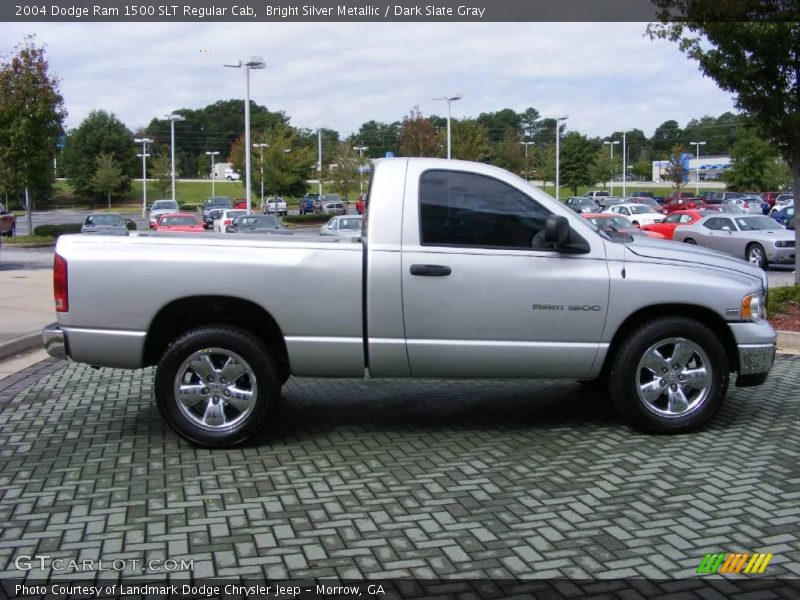 Bright Silver Metallic / Dark Slate Gray 2004 Dodge Ram 1500 SLT Regular Cab