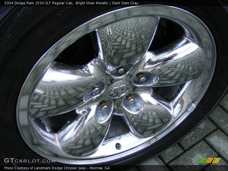 Bright Silver Metallic / Dark Slate Gray 2004 Dodge Ram 1500 SLT Regular Cab