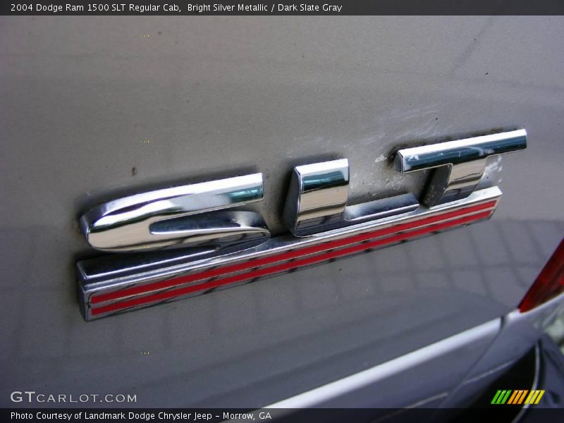 Bright Silver Metallic / Dark Slate Gray 2004 Dodge Ram 1500 SLT Regular Cab