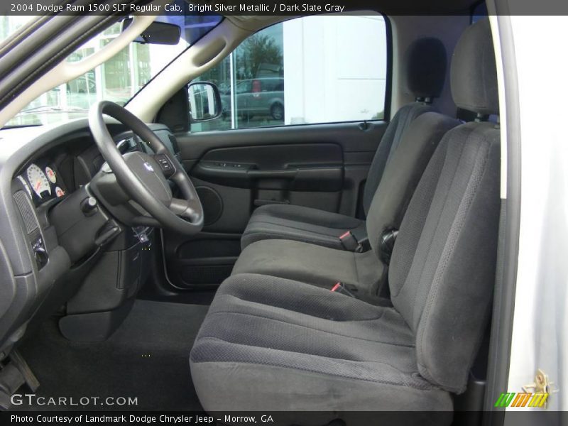 Bright Silver Metallic / Dark Slate Gray 2004 Dodge Ram 1500 SLT Regular Cab
