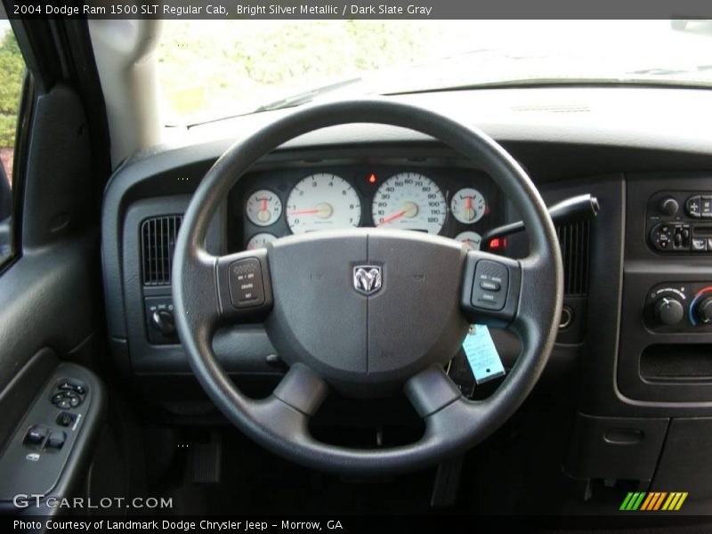 Bright Silver Metallic / Dark Slate Gray 2004 Dodge Ram 1500 SLT Regular Cab