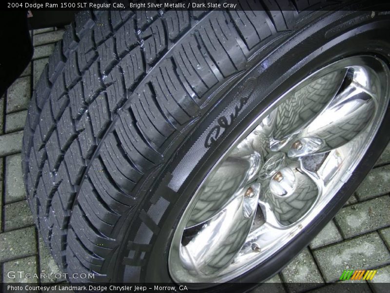 Bright Silver Metallic / Dark Slate Gray 2004 Dodge Ram 1500 SLT Regular Cab