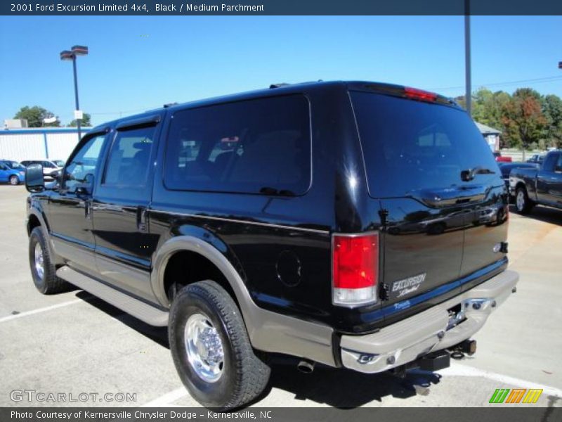 Black / Medium Parchment 2001 Ford Excursion Limited 4x4