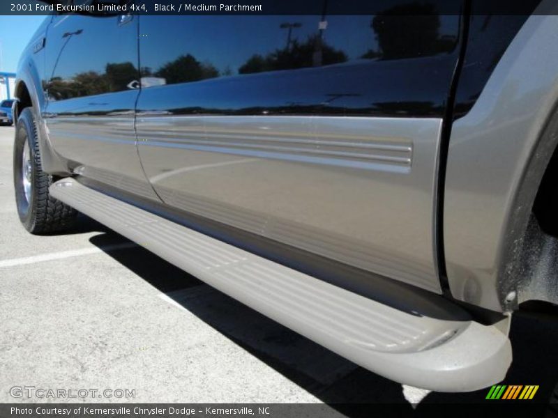 Black / Medium Parchment 2001 Ford Excursion Limited 4x4