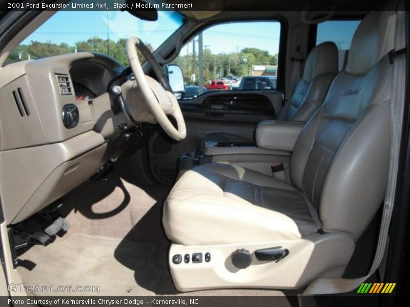 Black / Medium Parchment 2001 Ford Excursion Limited 4x4