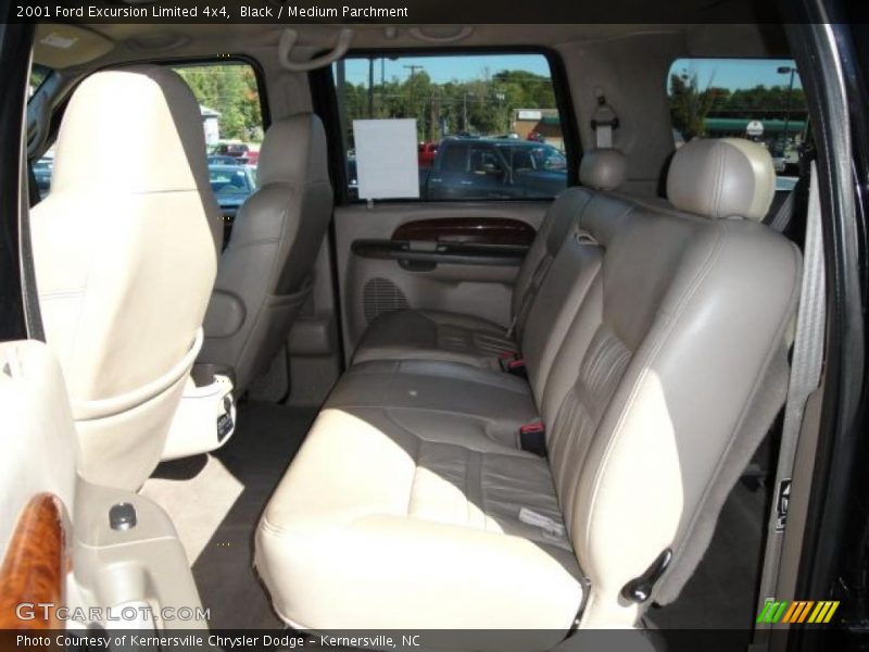 Black / Medium Parchment 2001 Ford Excursion Limited 4x4