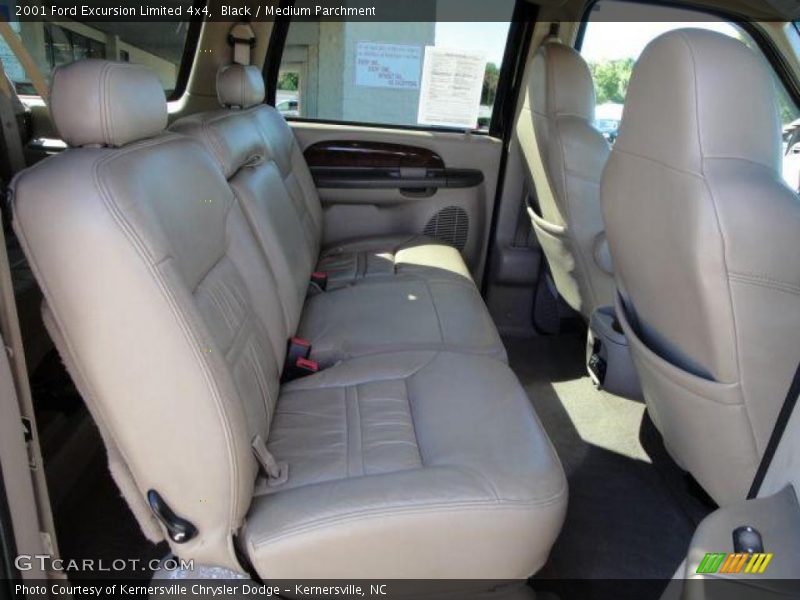 Black / Medium Parchment 2001 Ford Excursion Limited 4x4