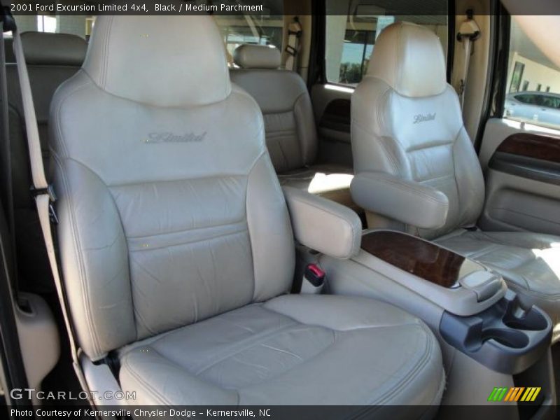 Black / Medium Parchment 2001 Ford Excursion Limited 4x4