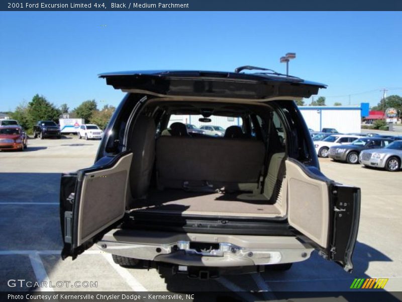 Black / Medium Parchment 2001 Ford Excursion Limited 4x4