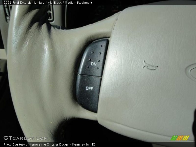 Black / Medium Parchment 2001 Ford Excursion Limited 4x4
