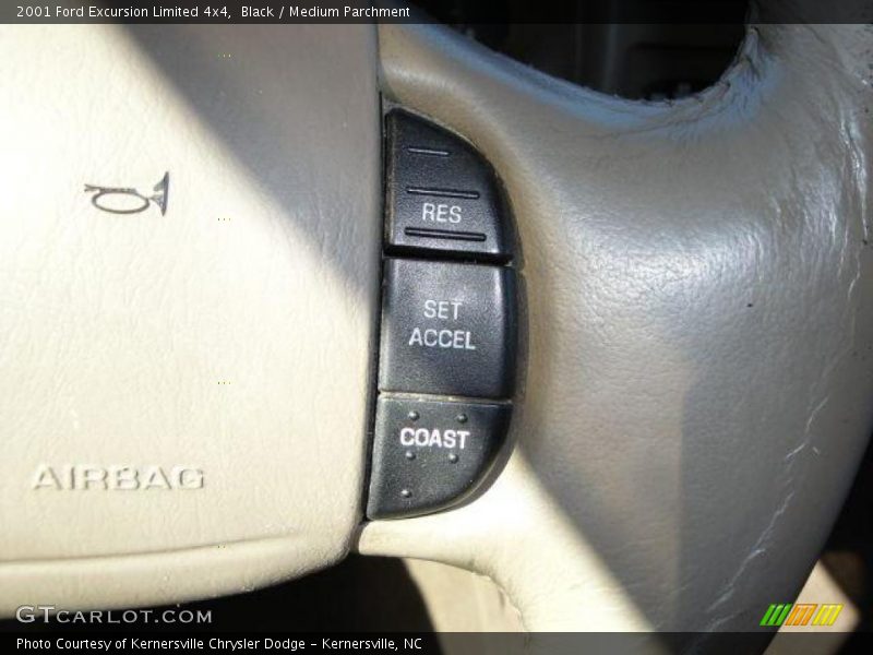 Black / Medium Parchment 2001 Ford Excursion Limited 4x4