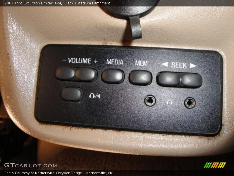 Black / Medium Parchment 2001 Ford Excursion Limited 4x4