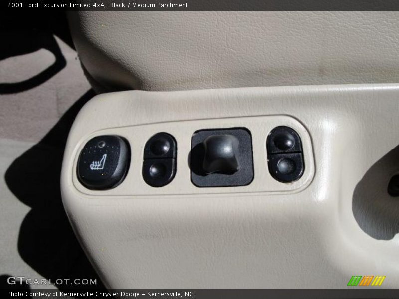 Black / Medium Parchment 2001 Ford Excursion Limited 4x4