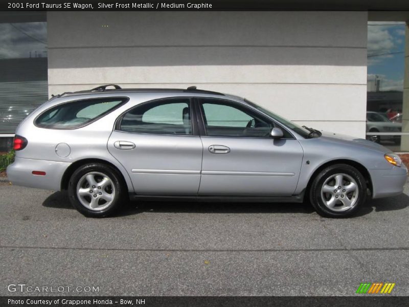 Silver Frost Metallic / Medium Graphite 2001 Ford Taurus SE Wagon