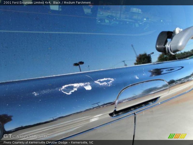 Black / Medium Parchment 2001 Ford Excursion Limited 4x4