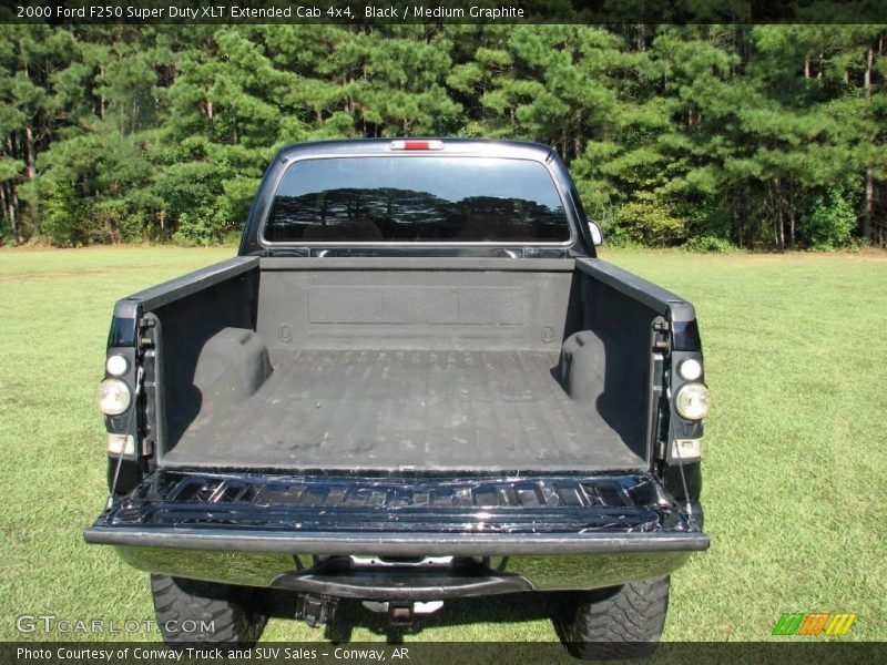 Black / Medium Graphite 2000 Ford F250 Super Duty XLT Extended Cab 4x4
