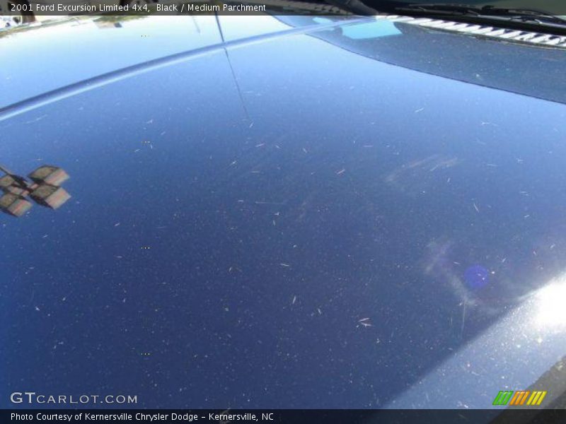 Black / Medium Parchment 2001 Ford Excursion Limited 4x4