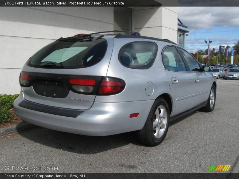 Silver Frost Metallic / Medium Graphite 2001 Ford Taurus SE Wagon