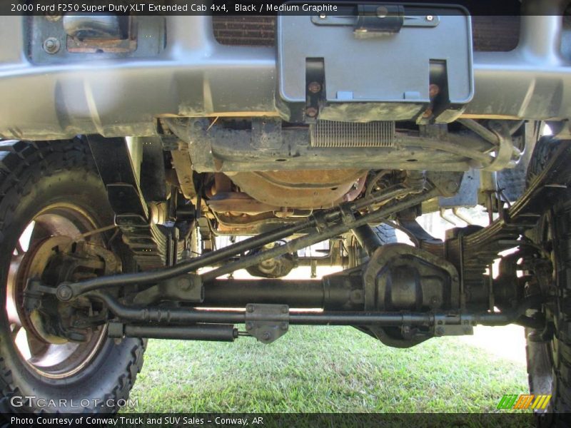 Black / Medium Graphite 2000 Ford F250 Super Duty XLT Extended Cab 4x4