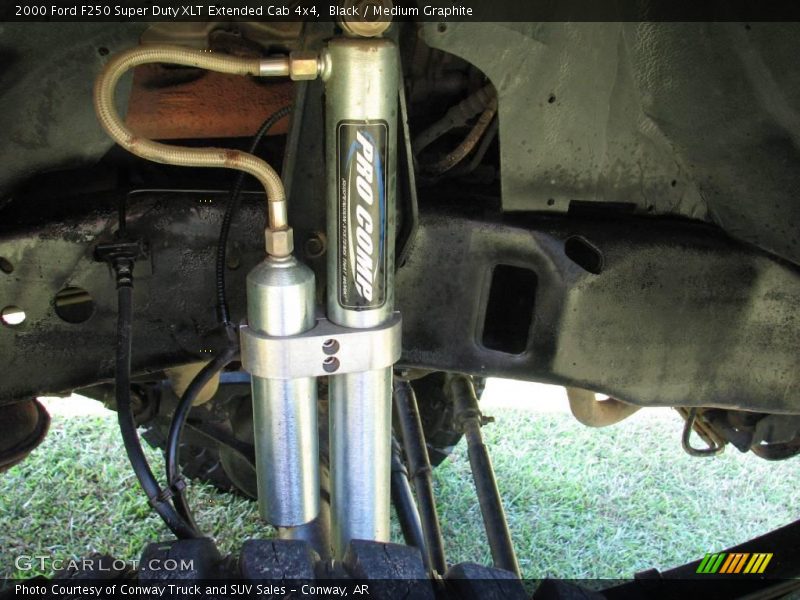 Black / Medium Graphite 2000 Ford F250 Super Duty XLT Extended Cab 4x4