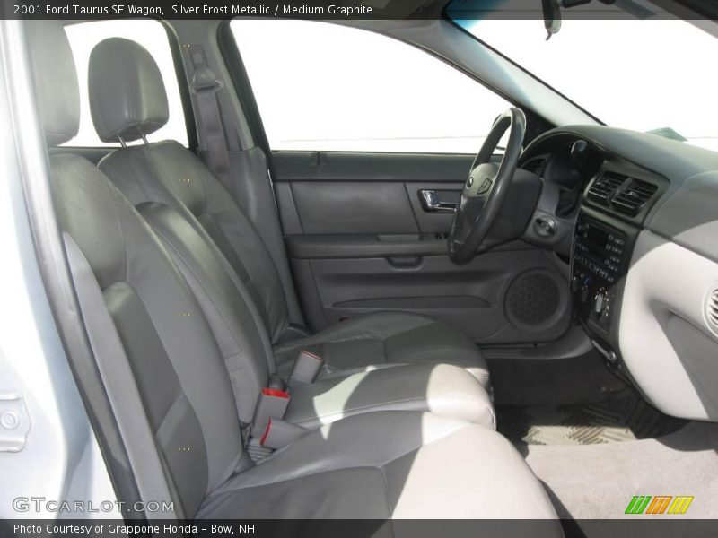 Silver Frost Metallic / Medium Graphite 2001 Ford Taurus SE Wagon