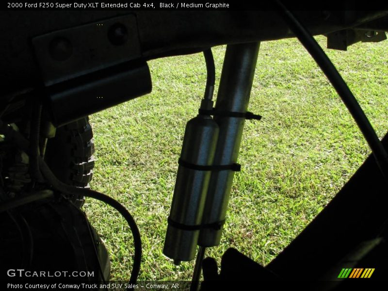 Black / Medium Graphite 2000 Ford F250 Super Duty XLT Extended Cab 4x4