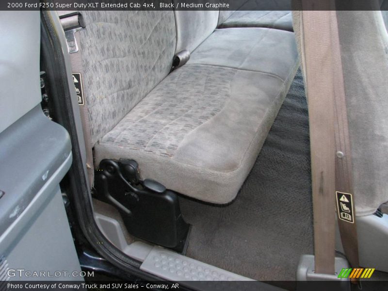 Black / Medium Graphite 2000 Ford F250 Super Duty XLT Extended Cab 4x4