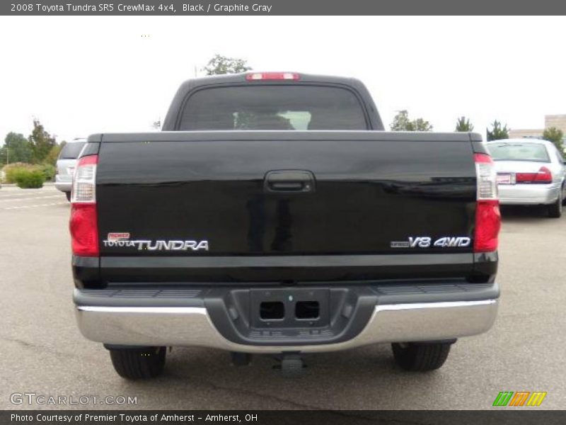 Black / Graphite Gray 2008 Toyota Tundra SR5 CrewMax 4x4
