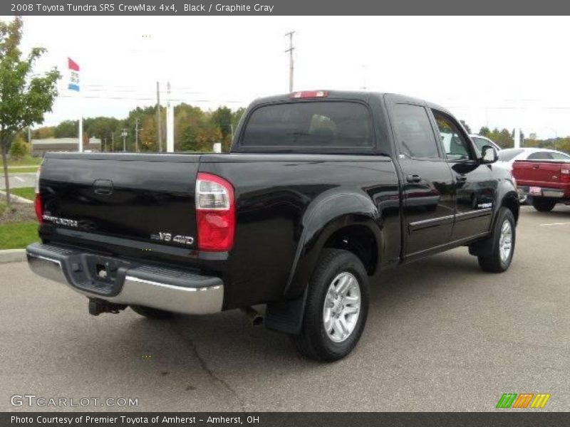 Black / Graphite Gray 2008 Toyota Tundra SR5 CrewMax 4x4