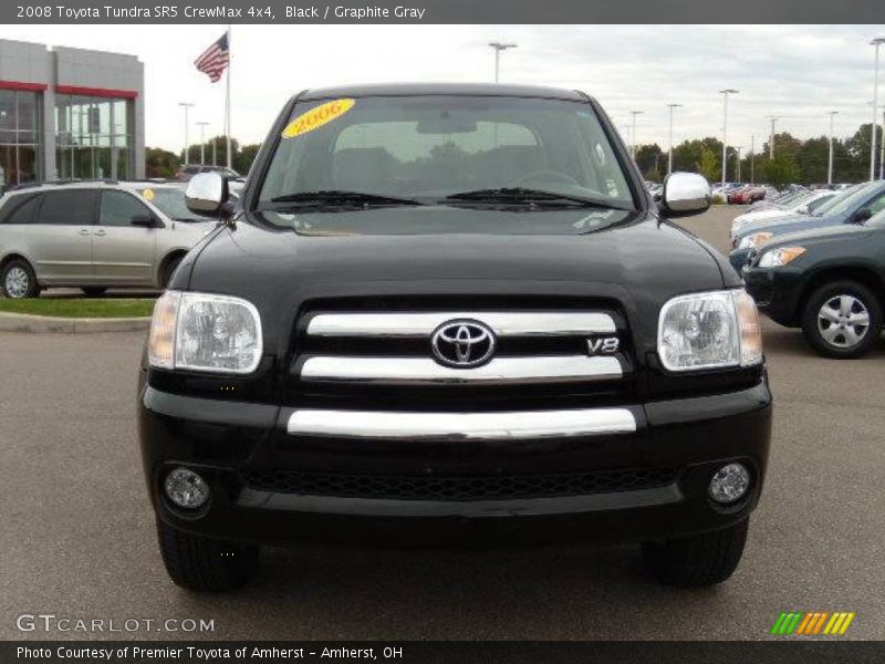 Black / Graphite Gray 2008 Toyota Tundra SR5 CrewMax 4x4