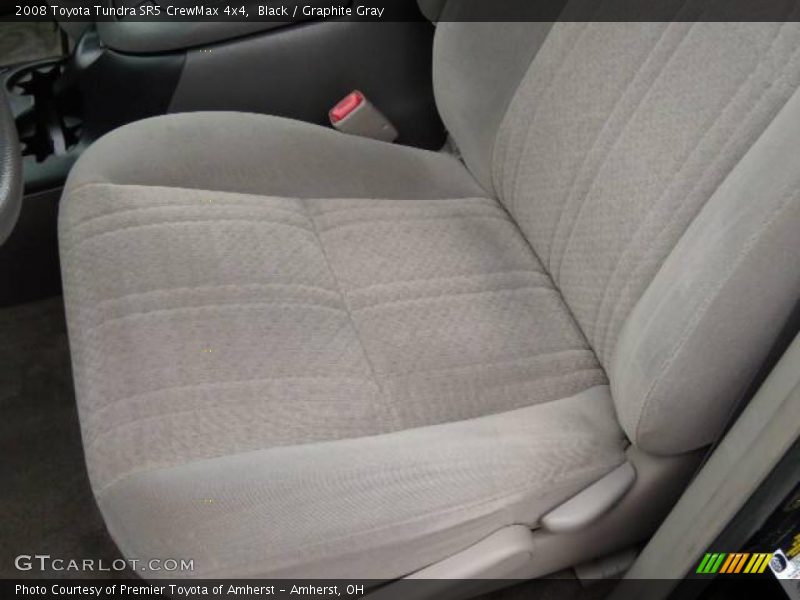 Black / Graphite Gray 2008 Toyota Tundra SR5 CrewMax 4x4