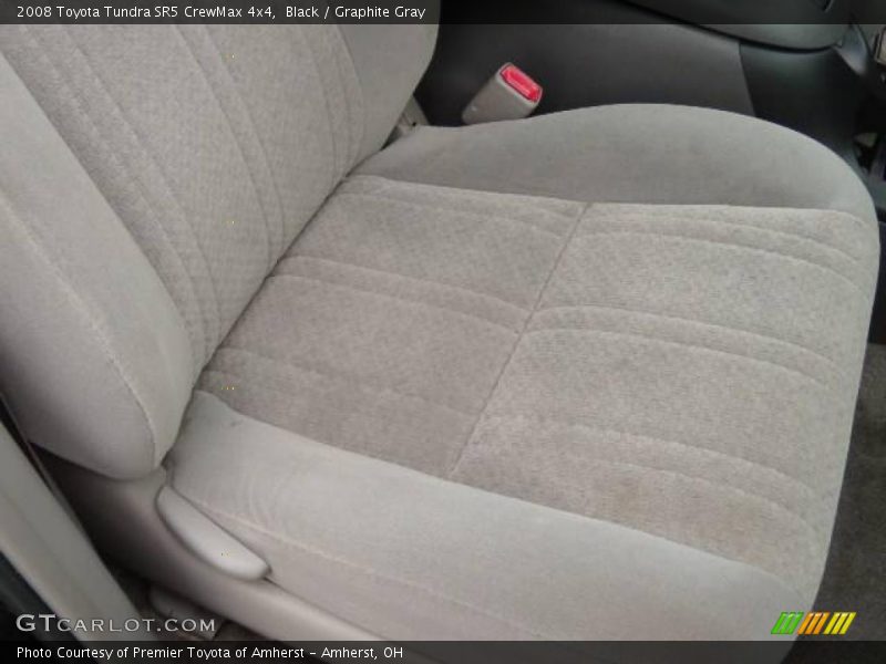 Black / Graphite Gray 2008 Toyota Tundra SR5 CrewMax 4x4