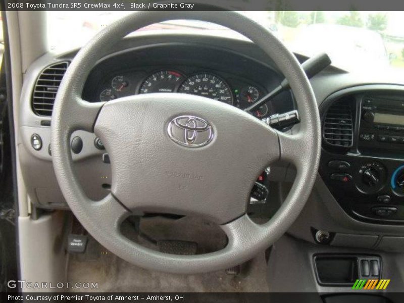 Black / Graphite Gray 2008 Toyota Tundra SR5 CrewMax 4x4
