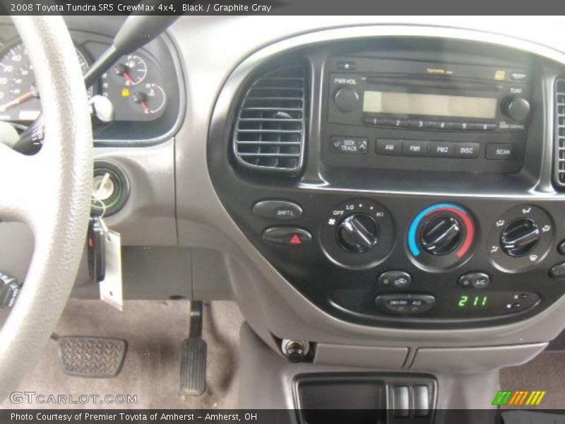 Black / Graphite Gray 2008 Toyota Tundra SR5 CrewMax 4x4