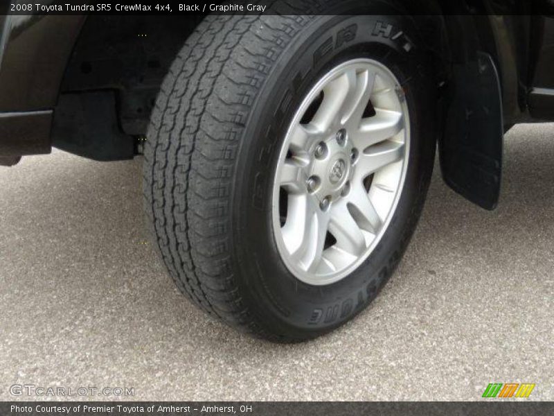 Black / Graphite Gray 2008 Toyota Tundra SR5 CrewMax 4x4