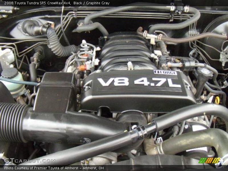 Black / Graphite Gray 2008 Toyota Tundra SR5 CrewMax 4x4