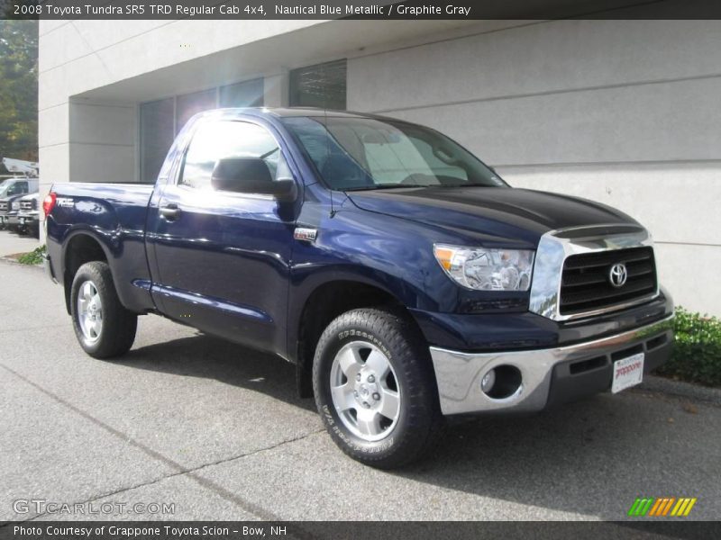 Nautical Blue Metallic / Graphite Gray 2008 Toyota Tundra SR5 TRD Regular Cab 4x4