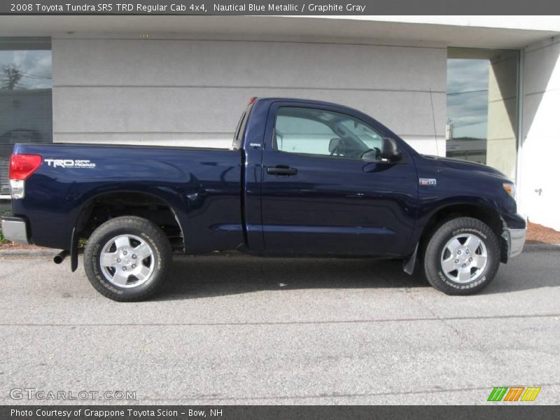 Nautical Blue Metallic / Graphite Gray 2008 Toyota Tundra SR5 TRD Regular Cab 4x4