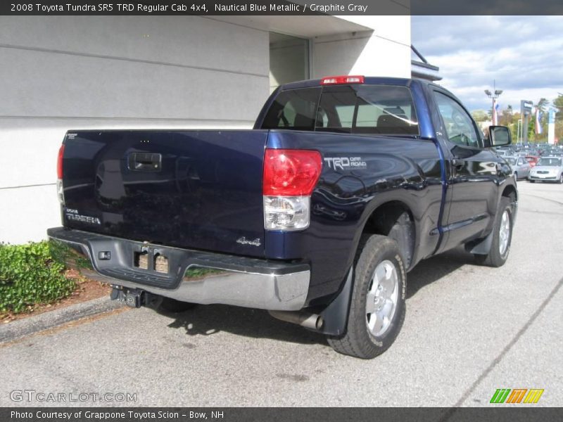 Nautical Blue Metallic / Graphite Gray 2008 Toyota Tundra SR5 TRD Regular Cab 4x4