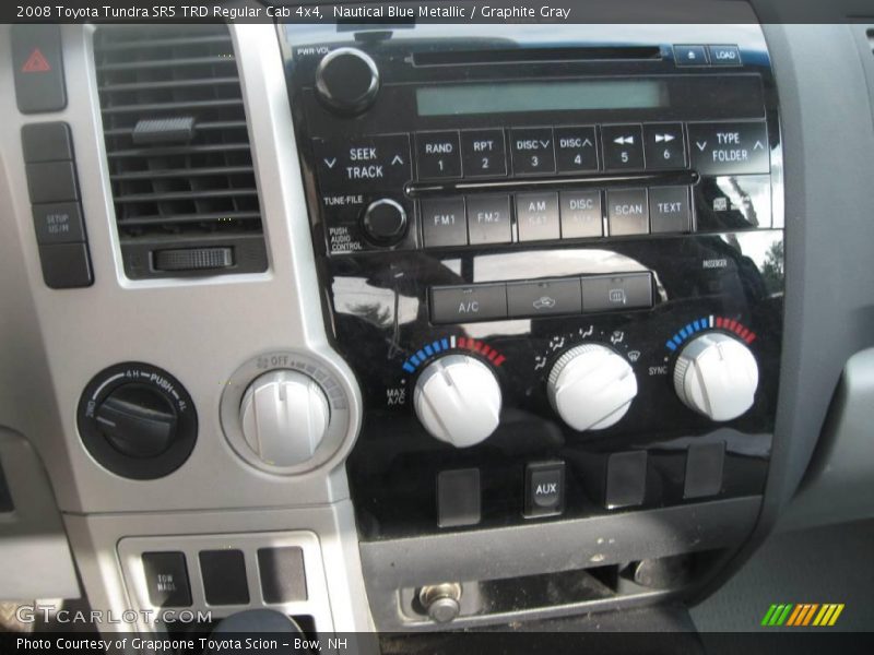 Nautical Blue Metallic / Graphite Gray 2008 Toyota Tundra SR5 TRD Regular Cab 4x4